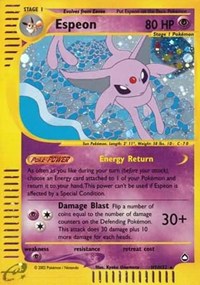 Espeon (H9) - H09/H32 (AQUAPOLIS) (Holofoil)