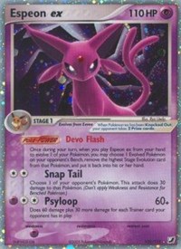 Espeon ex - 102/115 (UNSEEN FORCES) (Holofoil)