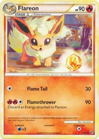 Flareon - 26/90 (UNDAUNTED) (Reverse Holofoil)