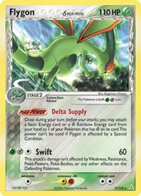 Flygon (Delta Species) - 7/110 (HOLON PHANTOMS) (Reverse Holofoil)