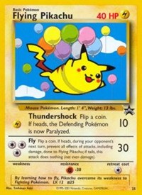 Flying Pikachu - 25/53 (WOTC PROMO) (Normal)