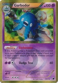 Garbodor (119 Secret Rare) - 119/116 (PLASMA FREEZE) (Holofoil)