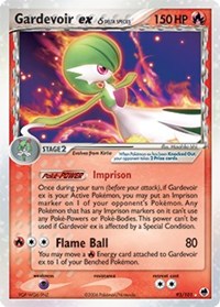 Gardevoir ex (Delta Species) - 93/101 (DRAGON FRONTIERS) (Holofoil)