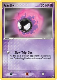 Gastly - 63/112 (FIRERED & LEAFGREEN) (Reverse Holofoil)