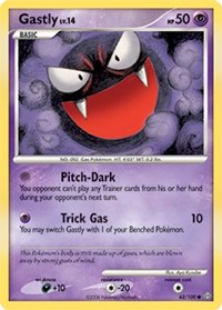 Gastly - 62/100 (STORMFRONT) (Reverse Holofoil)