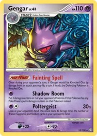 Gengar - 18/100 (STORMFRONT) (Reverse Holofoil)