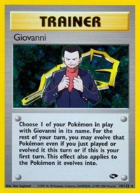 Giovanni (18) - 018/132 (GYM CHALLENGE) (1st Edition Holofoil)