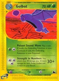 Golbat - 060/144 (SKYRIDGE) (Reverse Holofoil) Golbat - 060/144 (SKYRIDGE) (Reverse Holofoil)