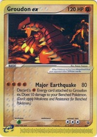 Groudon ex - 002 (Nintendo Power Magazine) - 002 (NINTENDO PROMOS) (Holofoil)