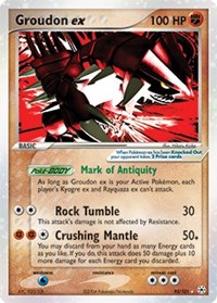 Groudon ex - 93/101 (HIDDEN LEGENDS) (Holofoil)