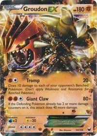 Groudon EX - 54/108 (DARK EXPLORERS) (Holofoil)