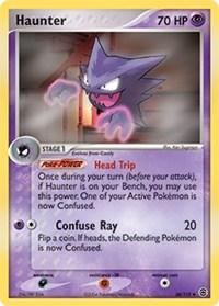 Haunter - 34/112 (FIRERED & LEAFGREEN) (Reverse Holofoil)