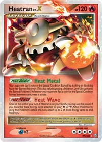 Heatran LV.X - 97/100 (STORMFRONT) (Holofoil)