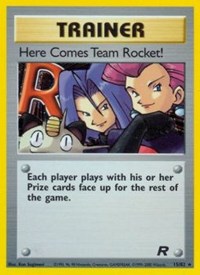 Here Comes Team Rocket! (15) - 15/82 (TEAM ROCKET) (1st Edition Holofoil)