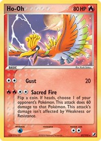 Ho-Oh - 27/115 (UNSEEN FORCES) (Reverse Holofoil)