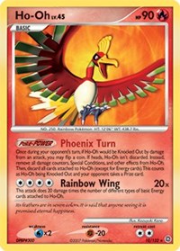 Ho-Oh - 10/132 (SECRET WONDERS) (Holofoil)