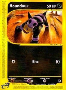 Houndour - 113/165 (EXPEDITION) (Reverse Holofoil)