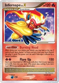 Infernape LV.X - 121/130 (DIAMOND AND PEARL) (Holofoil)