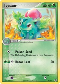Ivysaur - 35/112 (FIRERED & LEAFGREEN) (Normal) Ivysaur - 35/112 (FIRERED & LEAFGREEN) (Reverse Holofoil)