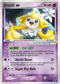 Jirachi ex - 94/100 (CRYSTAL GUARDIANS) (Holofoil)