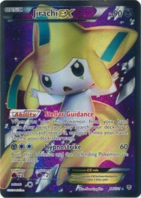 Jirachi EX (98 Full Art) - 98/101 (PLASMA BLAST) (Holofoil)
