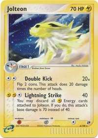 Jolteon - 6/100 (SANDSTORM) (Holofoil)