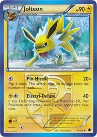 Jolteon (Team Plasma) - 34/116 (PLASMA FREEZE) (Reverse Holofoil)