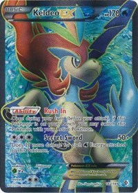 Keldeo EX (142 Full Art) - 142/149 (BOUNDARIES CROSSED) (Holofoil)
