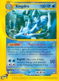 Kingdra (19) - 019/147 (AQUAPOLIS) (Reverse Holofoil)