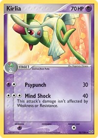 Kirlia - 33/106 (EMERALD) (Reverse Holofoil)