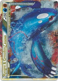 Kyogre & Groudon Legend (Top) - 87/90 (UNDAUNTED) (Holofoil)