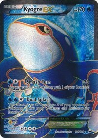 Kyogre EX (104 Full Art) - 104/108 (DARK EXPLORERS) (Holofoil)
