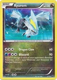 Kyurem - 21/20 (DRAGON VAULT) (Holofoil)