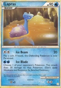 Lapras - 24/123 (HEARTGOLD SOULSILVER) (Reverse Holofoil)