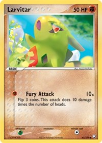 Larvitar - 062/109 - 62/109 (TEAM ROCKET RETURNS) (Reverse Holofoil)