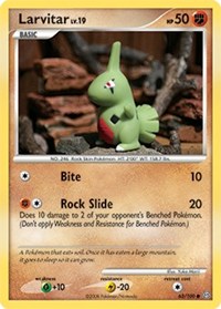 Larvitar - 63/100 (STORMFRONT) (Reverse Holofoil)