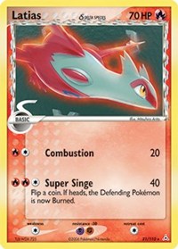 Latias (Delta Species) - 21/110 (HOLON PHANTOMS) (Reverse Holofoil)