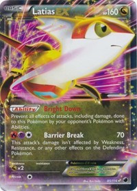 Latias EX - 85/116 (PLASMA FREEZE) (Holofoil)