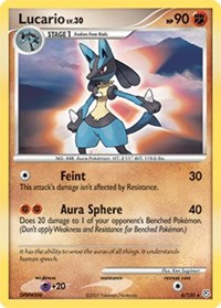 Lucario - 6/130 (DIAMOND AND PEARL) (Holofoil)