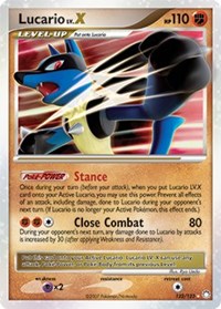 Lucario LV.X - 122/123 (MYSTERIOUS TREASURES) (Holofoil)