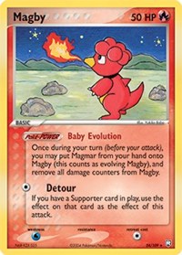 Magby - 24/109 (TEAM ROCKET RETURNS) (Reverse Holofoil)