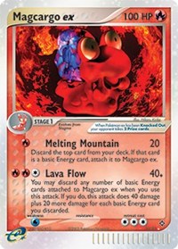 Magcargo ex - 95/97 (DRAGON) (Holofoil)