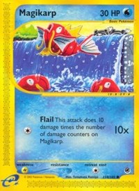 Magikarp - 118/165 (EXPEDITION) (Reverse Holofoil)