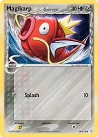 Magikarp (Delta Species) - 69/110 (HOLON PHANTOMS) (Reverse Holofoil)