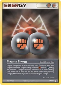 Magma Energy - 87/95 (TEAM MAGMA VS TEAM AQUA) (Reverse Holofoil)
