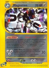Magneton - 022/147 (AQUAPOLIS) (Reverse Holofoil)