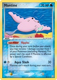 Mantine - 45/109 (TEAM ROCKET RETURNS) (Reverse Holofoil)