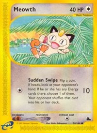 Meowth - 078/144 (SKYRIDGE) (Normal) Meowth - 078/144 (SKYRIDGE) (Normal)