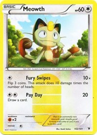 Meowth - 102/101 (NOBLE VICTORIES) (Holofoil)