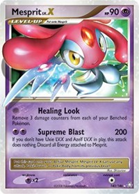 Mesprit LV.X - 143/146 (LEGENDS AWAKENED) (Holofoil)